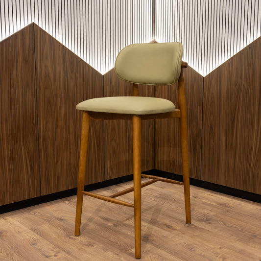 Fawqa-Wood Bar Chair
