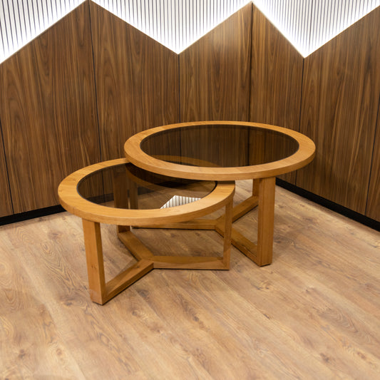 Mercedes Round Coffee Table Set