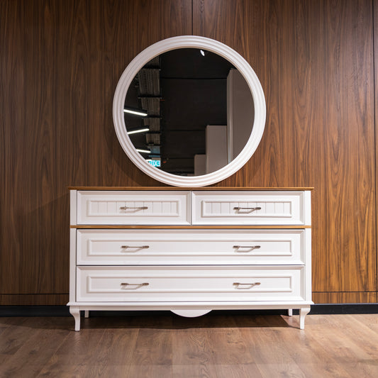 “Hittin” Vanity Dresser with Mirror