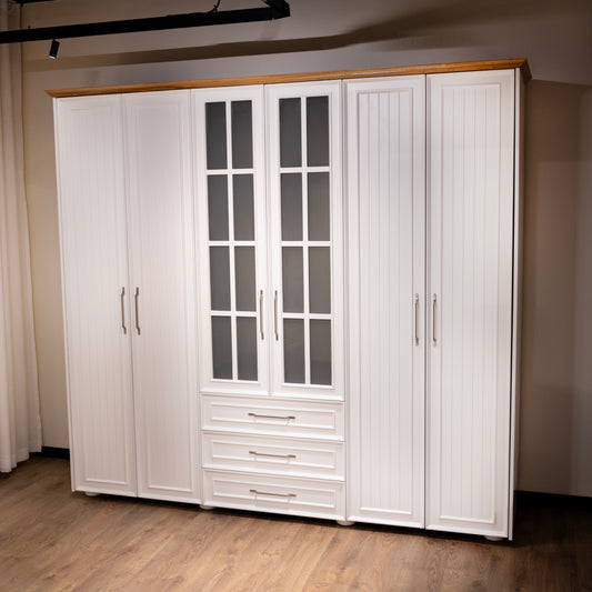 “Hittin” 6-Door Wardrobe